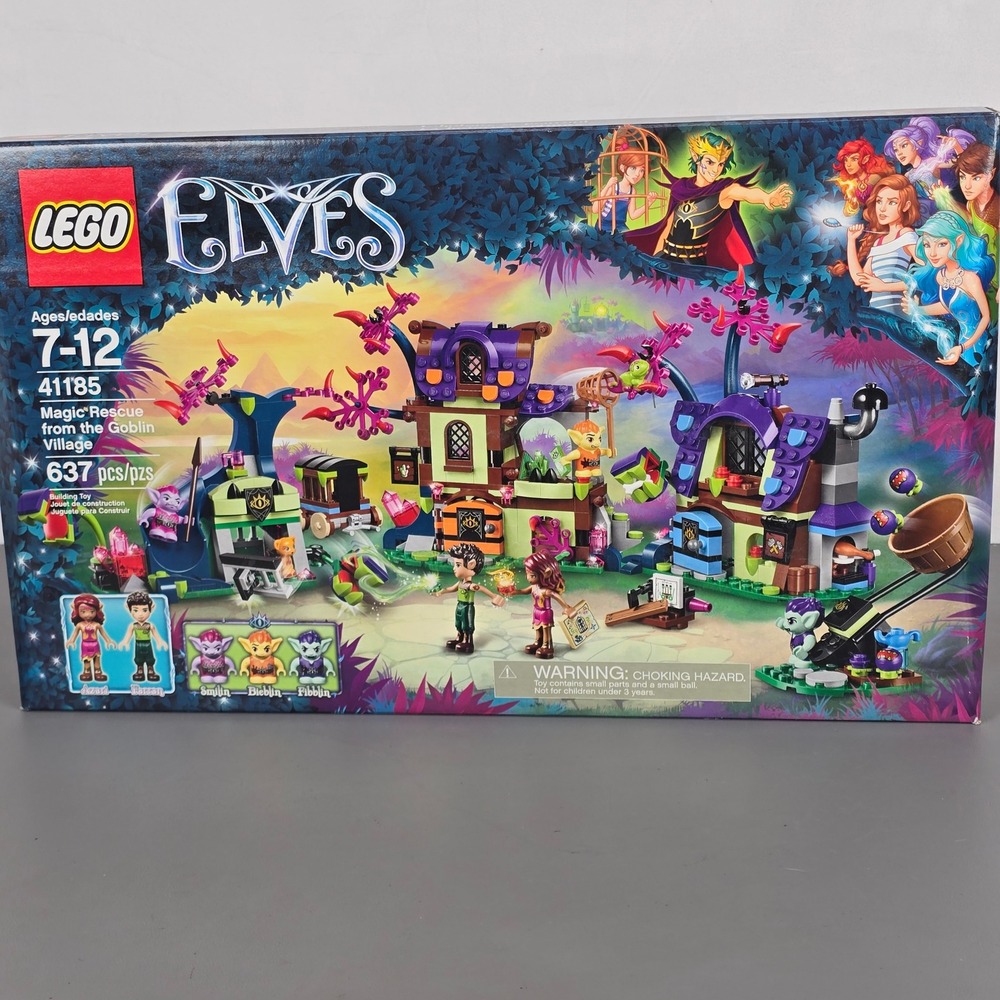LEGO Elves Magic Rescue from the Goblin Village 41185 Fantasy Building Toy Set